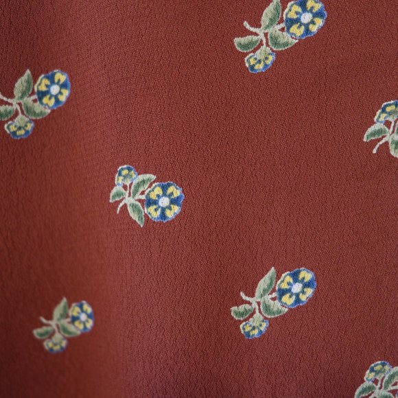 Copper Floral Blouse by nice things - Picture 3 of 3